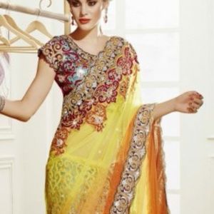 Designer Wedding Lehenga Choli / thobe